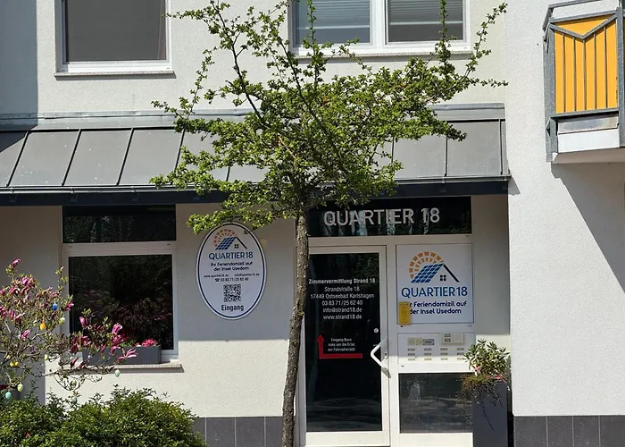 公寓 App Quartier18-s02 Strandnah Karlshagen